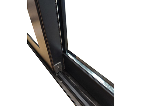 Aluminum Sliding Window, with Aluminum reinforcing Bars
